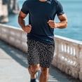thumbnail image 6 of Yuyamidu Leopard Print Swim Trunks Men Summer Shorts with Pockets Quick-Dry Beach Bathing Suits for Swimming, Surfing and Casual Summer Wear Man 2XL, 6 of 8