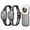 Gray, variant on Heaflex Electric Dog Training Collar with Remote 2400FT Security Lock 3 Safe Training Rechargeable IP67 Waterproof (Gray)