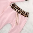 thumbnail image 7 of SJLDQY Baby Girls Hooded Tracksuit Set Soft Jogger Outfit Casual Leopard Print Fall Winter Clothing, 7 of 7