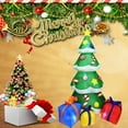 thumbnail image 3 of LED Lilluminated Christmas Tree inflatable Model Lawn Yard Outdoor Xmas Decoration New Daily Necessities, 3 of 6