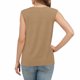 thumbnail image 5 of Blusas de Verano de Mujer Cuello en V sin Mangas de Color Sólido con Cuello Tank Top Desgaste Diario Casual, Blusas sin Mangas para Mujeres, 5 of 6