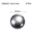 thumbnail image 2 of Unique Bargains 40mm Carbon Steel Bearing Balls Precision Polished 2 Pack, 2 of 5