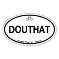 thumbnail image 1 of CafePress - Douthat State Park - Sticker (Oval), 1 of 1