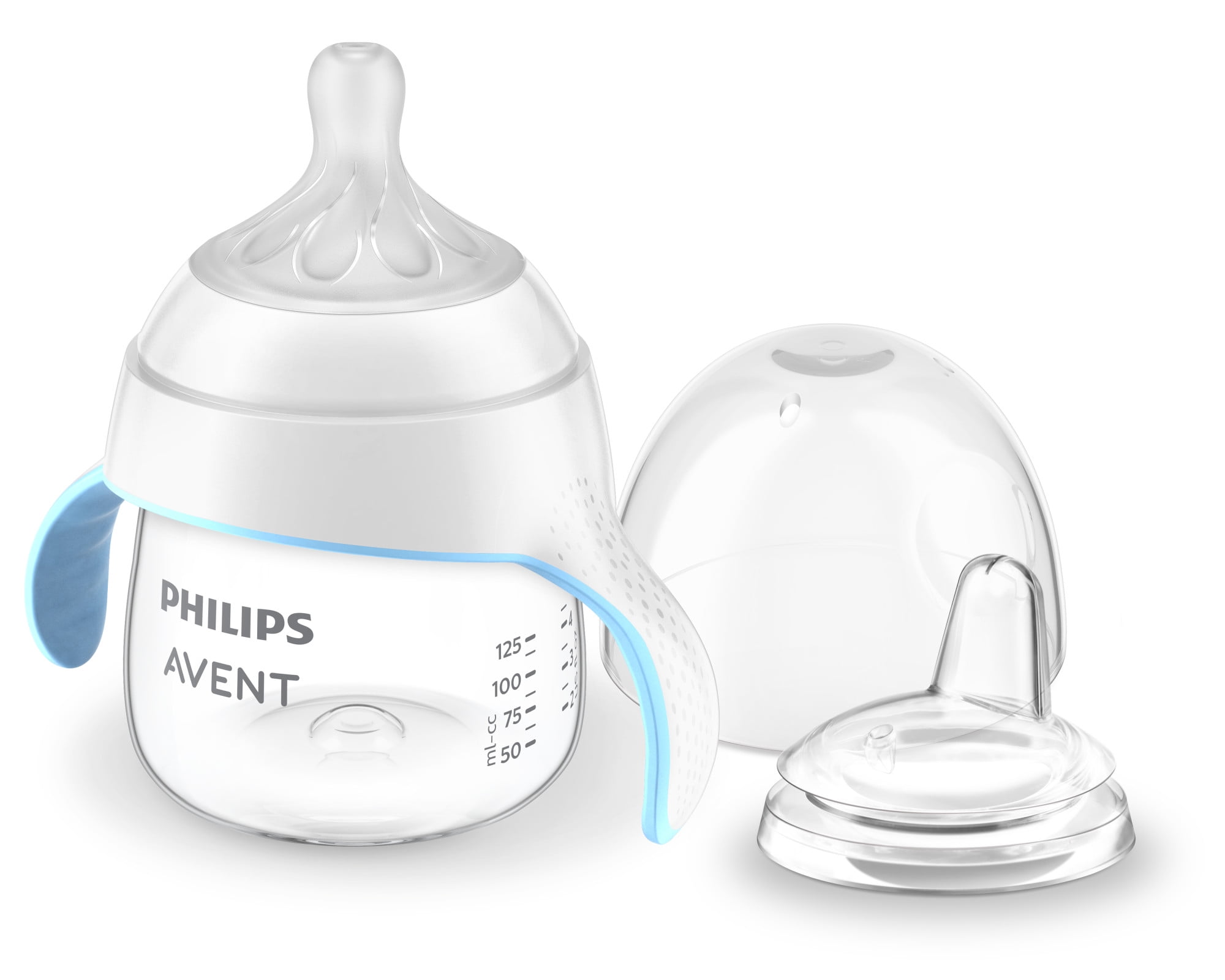 Manoeuvreren correct Meditatief Philips Avent Natural Trainer Sippy Cup with Natural Response Nipple and  Soft Spout, Clear, 5oz, 1pk, SCF263/01 - Walmart.com