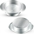thumbnail image 1 of 2 piezas de colador de latas de acero inoxidable, prensa para atún, colador de latas, colador de latas de alimentos, tamiz, escurridor de aceite, prensa de atún de metal, 1 of 6