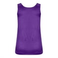 thumbnail image 6 of Womens Silk Satin Tank Tops Summer Tank Shirt Round Neck Sleeveless Blouse Camisole, 6 of 7