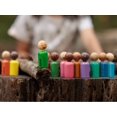 thumbnail image 3 of My Felt Story Juego de 12 - Muñecas con clavijas de madera arcoíris con emociones | Figuras multiculturales en tonos de piel | Juguetes sensoriales para autismo para niños pequeños Educación Temprana, 3 of 5