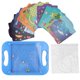 thumbnail image 2 of Juego de laberinto de cuentas, juguete, bolas equilibradas, tablero de tarjetas, educación temprana, juguete para aliviar el estrés 777-522, 2 of 14