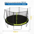 thumbnail image 3 of Trampolín Sportspower Brincolín 14 Pies 4.27m Reforzado Uso Rudo TR-0082-168, 3 of 5