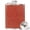 brown, variant on MHip Flask for Liquor Matte Black 8oz Stainless Steel Leakproof Flasks,whiskey flask for men or women,Great Gift Idea Flask (Black)