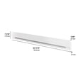 thumbnail image 2 of Stelpro White Prima Baseboard Heater - 2000W, 240 Volts, 2 of 7
