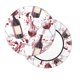 thumbnail image 2 of Disketp Watercolor Wine Funda Redonda para Taburete, Funda de Cojín para Silla de Bar Suave y Elástica-14 inch, 2 of 7
