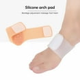 thumbnail image 5 of Arch Support Brace Pair - Plantar Gel Strap, Orthotic Foot Compression Wrap, High Arch Support Insert, Flat Feet Relief, Heel Fatigue Cushion, Men Women, Adjustable, Everyday Wear Makeup Organizers, 5 of 9