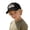 Black, variant on Toddler Baseball Hat Sun Hat Print Pattern Golf Toddler Hat Youth Flat Brim Adjustable Cute Caps Beach Holiday Cap Coffee One Size