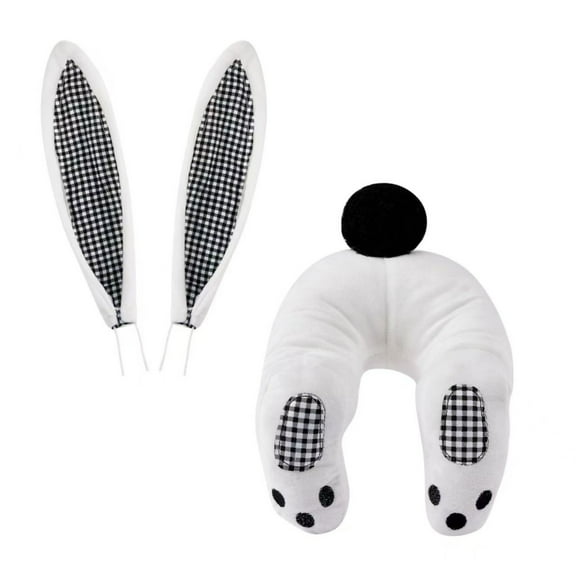 Clearance Items DIY Easter Bunny Butt Wreath Kit, Cute Butt with Ears for Home Wall Hanging, Easter Ornament and Welcome Sign, Perfect for Spring Decor and Holiday Cheer