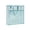 Blue, variant on Weloille Double Layer Clear Tutoring Bag 1 Piece, Thickened PVC Waterproof Storage Bag, Large Capacity Document Organizer Pouch, for Storing Books Test Papers Office Supplies Travel Accessories