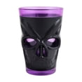 thumbnail image 2 of Halloween Party Decorations 3D Halloween Skull Plastic Cup Creepy Halloween Decorations Black Halloween Decor for Halloween Party Supplies Spooky Drinking Tumbler Gift for Holiday, 2 of 9