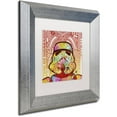 thumbnail image 2 of Trademark Fine Art 'Stormtrooper II' Canvas Art by Dean Russo, White Matte, Silver Frame, 2 of 4