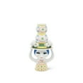thumbnail image 3 of Bjorn Wiinblad Lady with Hat Candle Holder Pink Hand Painter Porcelain 6.3"h, 3 of 8