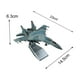 thumbnail image 4 of Juguetes de aviones,35 avión de modelo de avión fundido a presión, Super Flanker 1/100 Avión ,Modelo de exhibición de aviones de colección con, 4 of 9