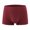 Wine, variant on Mens Underwear Solid Hip Lift Athletic Breathable Non-marking Boxer Briefs Mid Waist Underwear