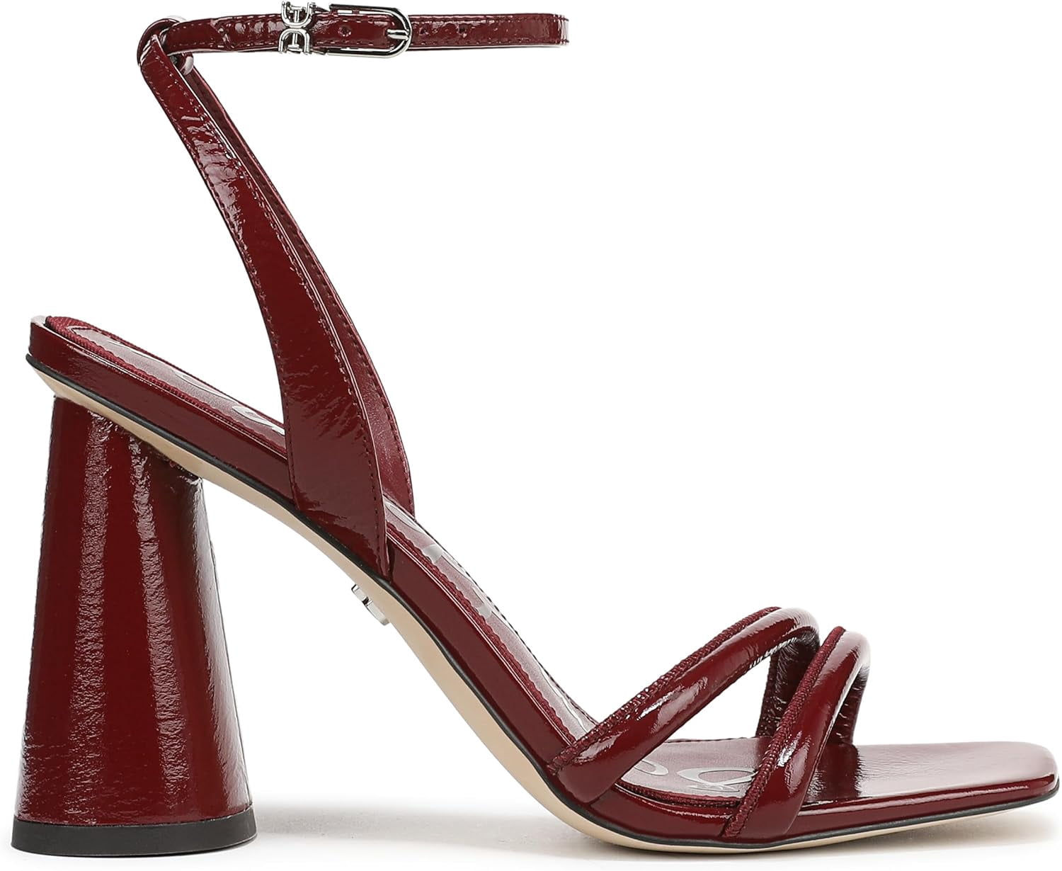 Sam Edelman Women's Kia French Merlot Heeled Sandal 6.5M - Walmart.com