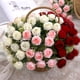 thumbnail image 1 of Rosa artificial, rama de rosa simulada, decoración para el hogar, portátil, rosa artificial para bodas, ecológica, decoración para fiestas, estilo exquisito, gran volumen de búsquedas,, 1 of 6