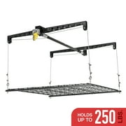 Racor PHL-1R Pro HeavyLift 4-by-4-Foot Cable-Lifted Storage Rack