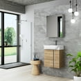 thumbnail image 4 of Ws Bath Collections Camilia C55.100 WG Camilia 24" Wall Mounted Single Basin Vanity Set -, 4 of 7