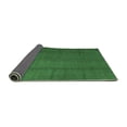 thumbnail image 2 of Ahgly Company Indoor Rectangle Abstract Emerald Green Contemporary Area Rugs, 2' x 4', 2 of 4