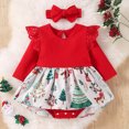 thumbnail image 5 of Vestido navideño para niña, traje de otoño/invierno, vestido de niña de manga larga, 5 of 5
