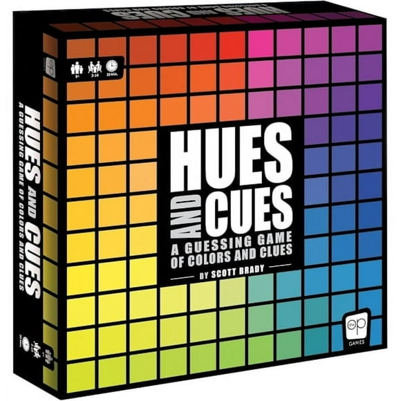 USAopoly | Hues and Cues | Guessing Game | 30 Minute Playtime