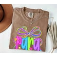 thumbnail image 2 of Comfort Colors Paraprofessional Shirt – Preppy Back to School Tee with Neon Coquette Bow, Teacher & First Day of School Gift, 2 of 8