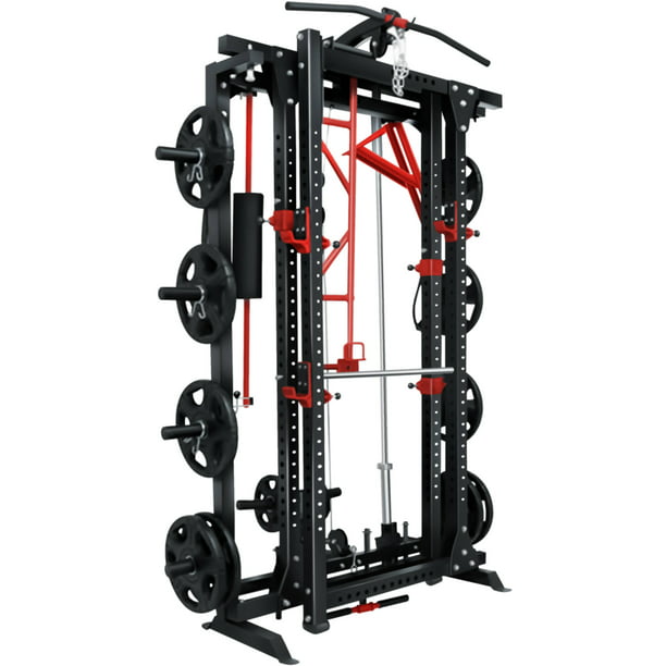 French Fitness Folding Cable Power Rack / Cage (New) - Walmart.com