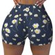 thumbnail image 2 of Fotbe Daisies Flowers Shorts Sin Costuras – Shorts Deportivos de Cintura Alta para Mujer, Elásticos para Gimnasio, Yoga, Running o Ciclismo-Large, 2 of 8