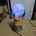 thumbnail image 4 of Nueva bola de cristal celestial de Halloween Personalidad mágica Bola de cristal celestial de lujo Bola intermitente mágica Bola de cristal de bruja de Halloween Deco de Halloween, 4 of 4