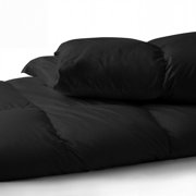 Superior Solid Comforter Down Alternative Bedding, King, Black