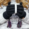 thumbnail image 4 of CC Touchscreen Glove w/ Cuff & Tassel, 4 of 5