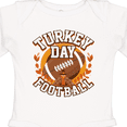 thumbnail image 4 of Inktastic Thanksgiving Football Turkey Day Boys or Girls Long Sleeve Baby Bodysuit, 4 of 5