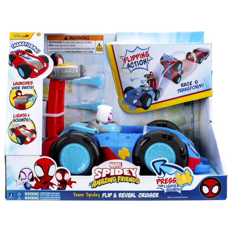 スパイディー Spidey & His Amazing Friends Deluxe Flip & Reveal Vehicle, 11