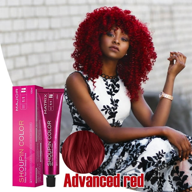 FcBaudy Hair Coloring Shampoo T^ide Color Hair Cream Blue And Black Color Hair Cut nails