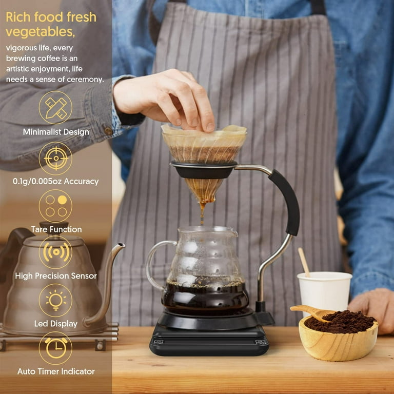 Coffee Scale (w/ Brew Timer)