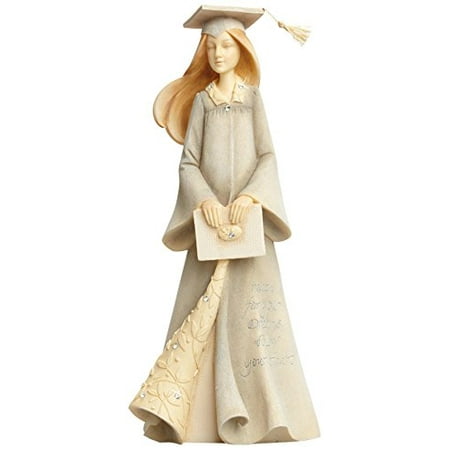 UPC 045544724951 product image for Foundations Reach For Dreams Follow Your Heart Graduation Girl Figurine 4044086 | upcitemdb.com