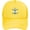 Yellow, variant on College of William and Mary Baseball Cap Adjustable Classic Vintage Low Profile Washed Polyester Dad Hat for Men