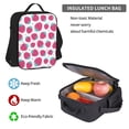 thumbnail image 5 of Pofeuu Hand Drawn Strawberry Print Backpack Travel Backpacks With Lunch Bag Pencil Bag Set 3 pcs Set Cartoon Backpack, 5 of 7