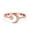 Rose, variant on Simulated Cubic Zirconia Size-5 Moon & Star Wedding Band Ring 925 Sterling Silver