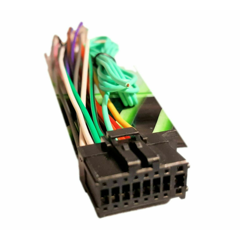 Conector de arnés de cable de alimentación de radio de coche de 16 pines  compatible con Pioneer AVH-X8500BHS, AVH-X5500, AVH-X4500, AVH-X3500