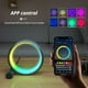 thumbnail image 3 of Luz Nocturna LED inteligente RGB, lámpara de escritorio de Ambiente, Control por aplicación Bluetooth, adecuada para sala de juegos, dormitorio, decoración de cabecera, 3 of 4