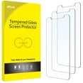 thumbnail image 1 of JETech Screen Protector for iPhone 12 Pro Max 6.7-Inch, Tempered Glass Film, 3-Pack, 1 of 5