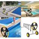 thumbnail image 5 of Kit de Fijación de Carrete de Cubierta Solar para Regla de Piscina, Correas de Ajuste para Cubierta de Piscina para Piscinas Enterradas, 5 of 6